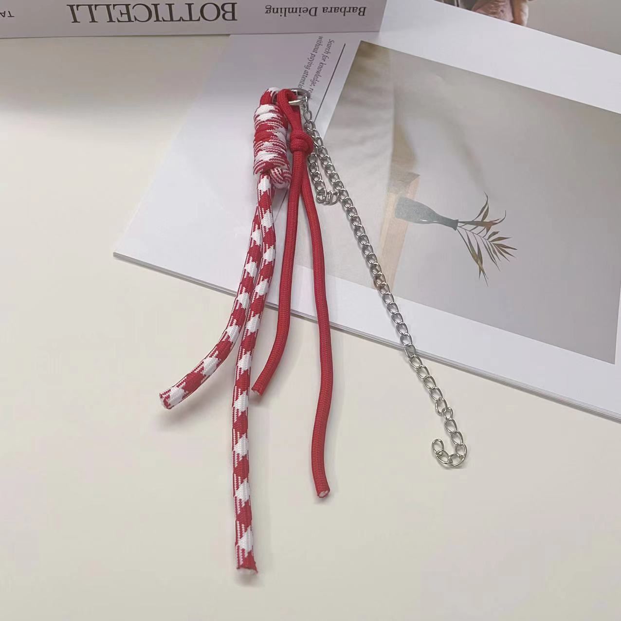 크리스마스 빨간 밧줄