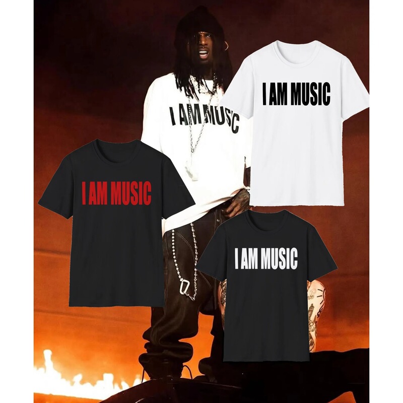 Summer New Cotton I Am Music Carti 2025 Tshirt Playboi Yvl