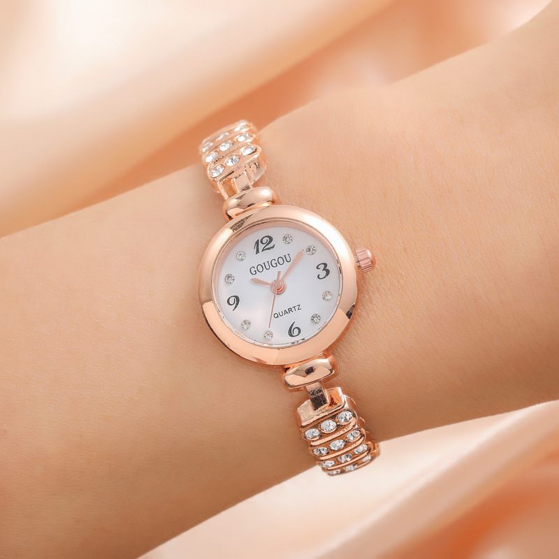 Live New Fashion Elegant Fashion Women's Bracelet Watch Korean Simple Quartz Watch Student Fashion Watch_voghion.com
