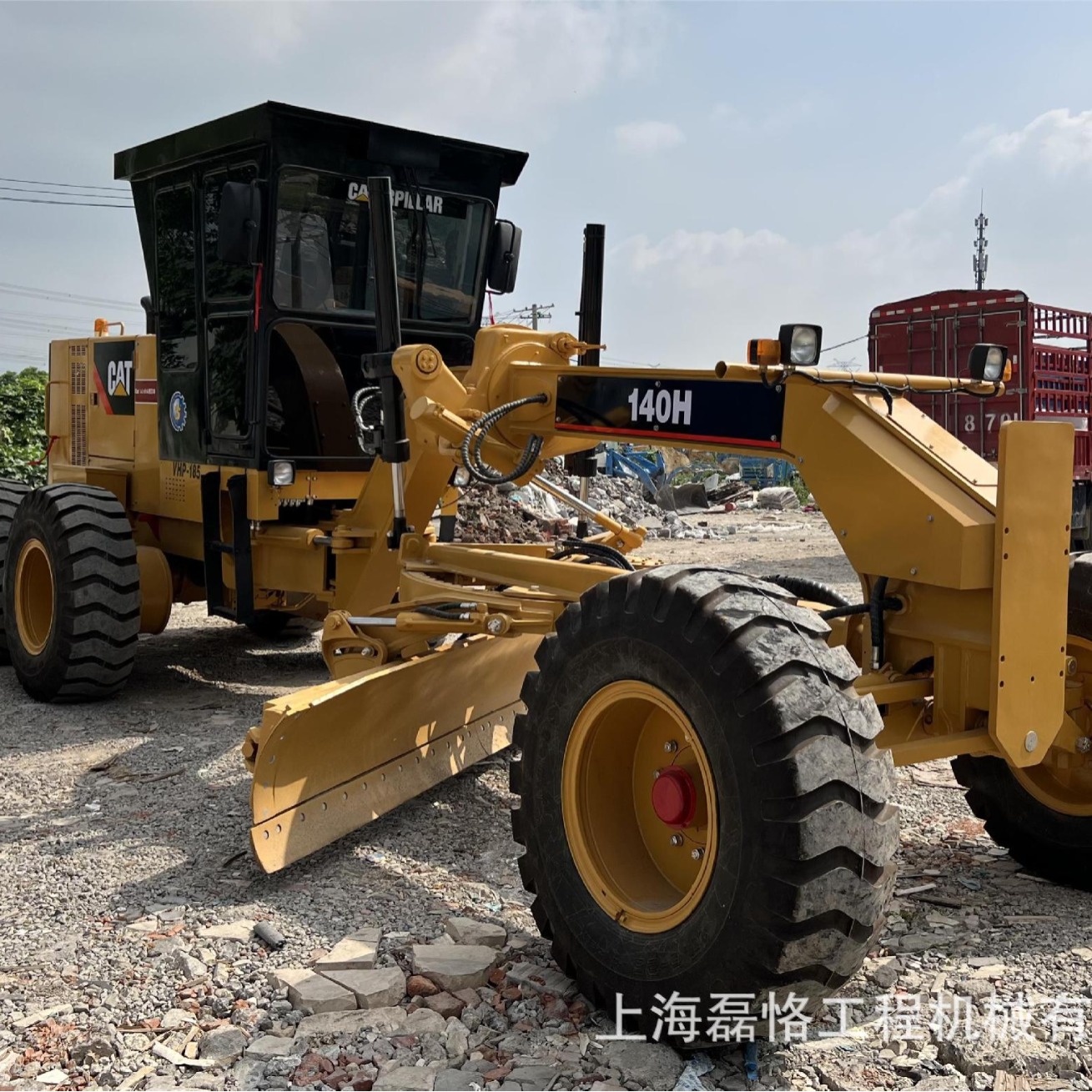 现货出售新款二手平地机-二手卡特平地机-卡特140H.140K平地机