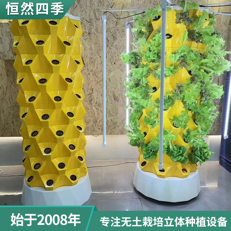 Fábrica al por mayor cultivo sin suelo piña Torre de la familia balcón invernadero plantación en stock