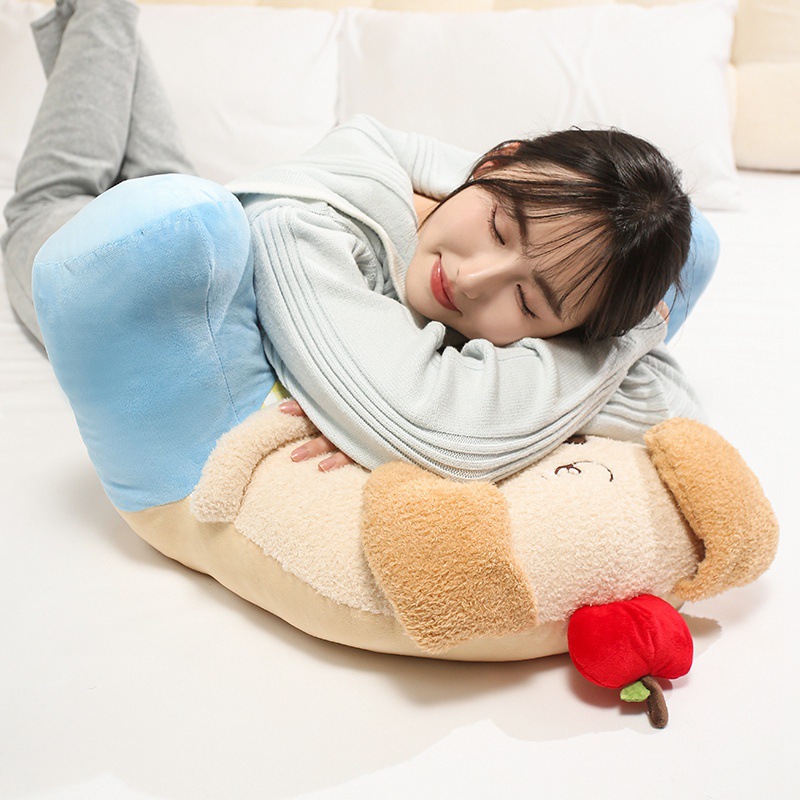 Super Cute Huggable Big Pillow for Bed, Waist Support, Sofa Cushion, Office Pillow, Backrest Cushion, Lumbar Pillow, Removable and Washable