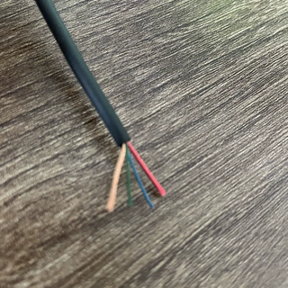 厂家供应TPE四芯漆包线，耳机线，护套线，电子线40*0.08/16/0.08