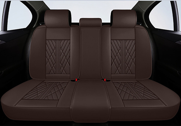 All-inclusive car seat cushion nappa leather seat cover four seasons universal stain-resistant protection interior modification car seat cushion cover
