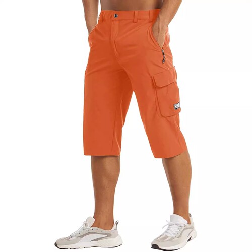 AliExpress Hot Selling Summer New Product 5/8 Beach Shorts Summer Casual Loose Cool Breathable Sports Pants for Men