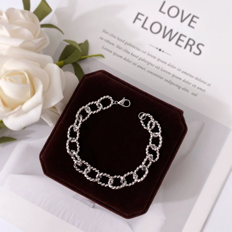 Taobao Douyin Live Поставки SAVI Same Same Hip-Hop Fashion Streaming Titanium Elements Titanium Steel Bracelet