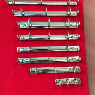 Ready Supply of Stationery Clips, Ledger Pegboard Clips, Plastic Stationery Buckles, Three Rings