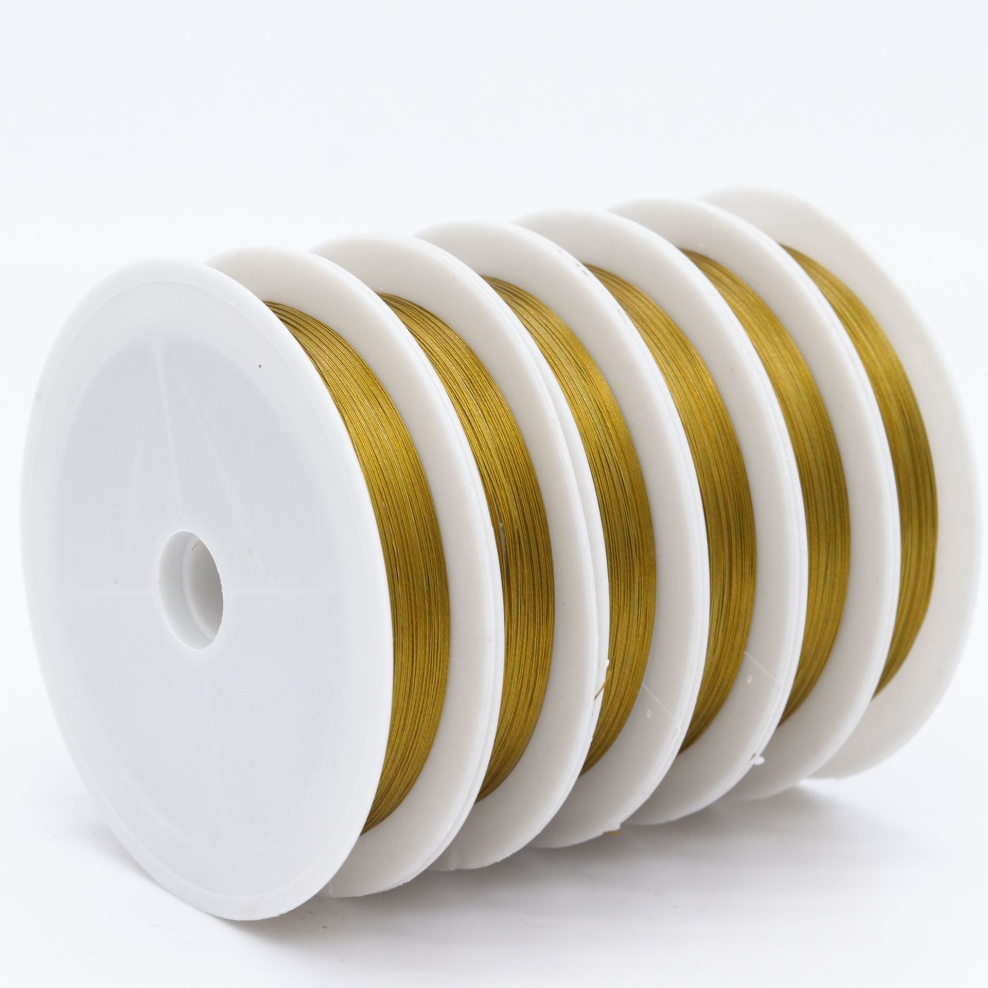 Plating Design 1 Piece 0.25mm 0.3mm 0.45mm 304 Stainless Steel Solid Color Polished Steel Wire
