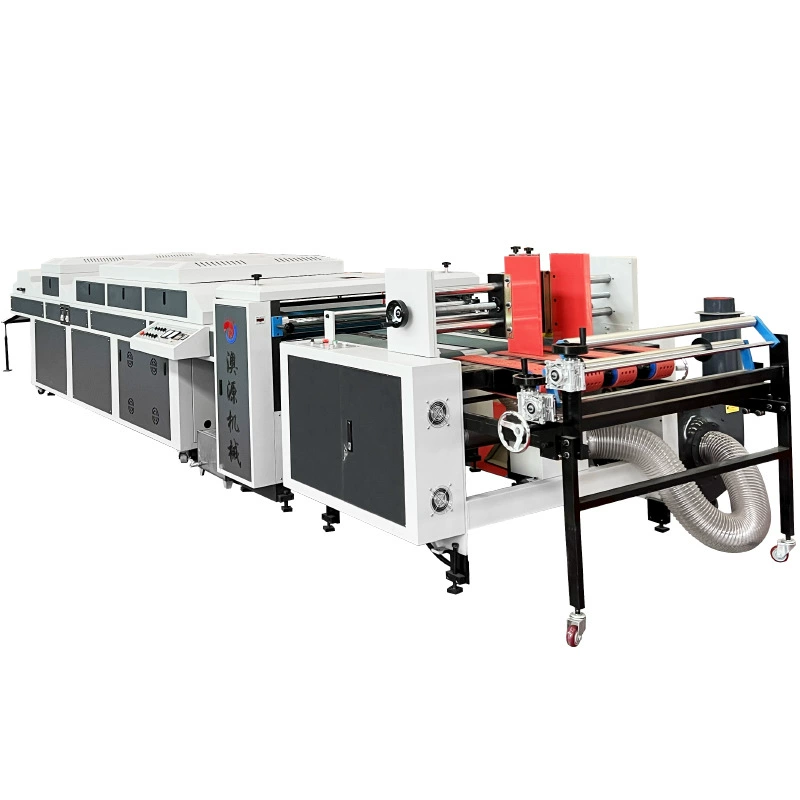 Полностью автоматическая машина для УФ-лакирования картона, независимая система сушки, инфракрасное УФ-излучение, твердый источник производства в Австралии.