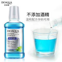 Boquanya Mouthwash Mint Flavor Fresh Breath Oral Care Fresh and Refreshing Gum Care Mouthwash Wholesale