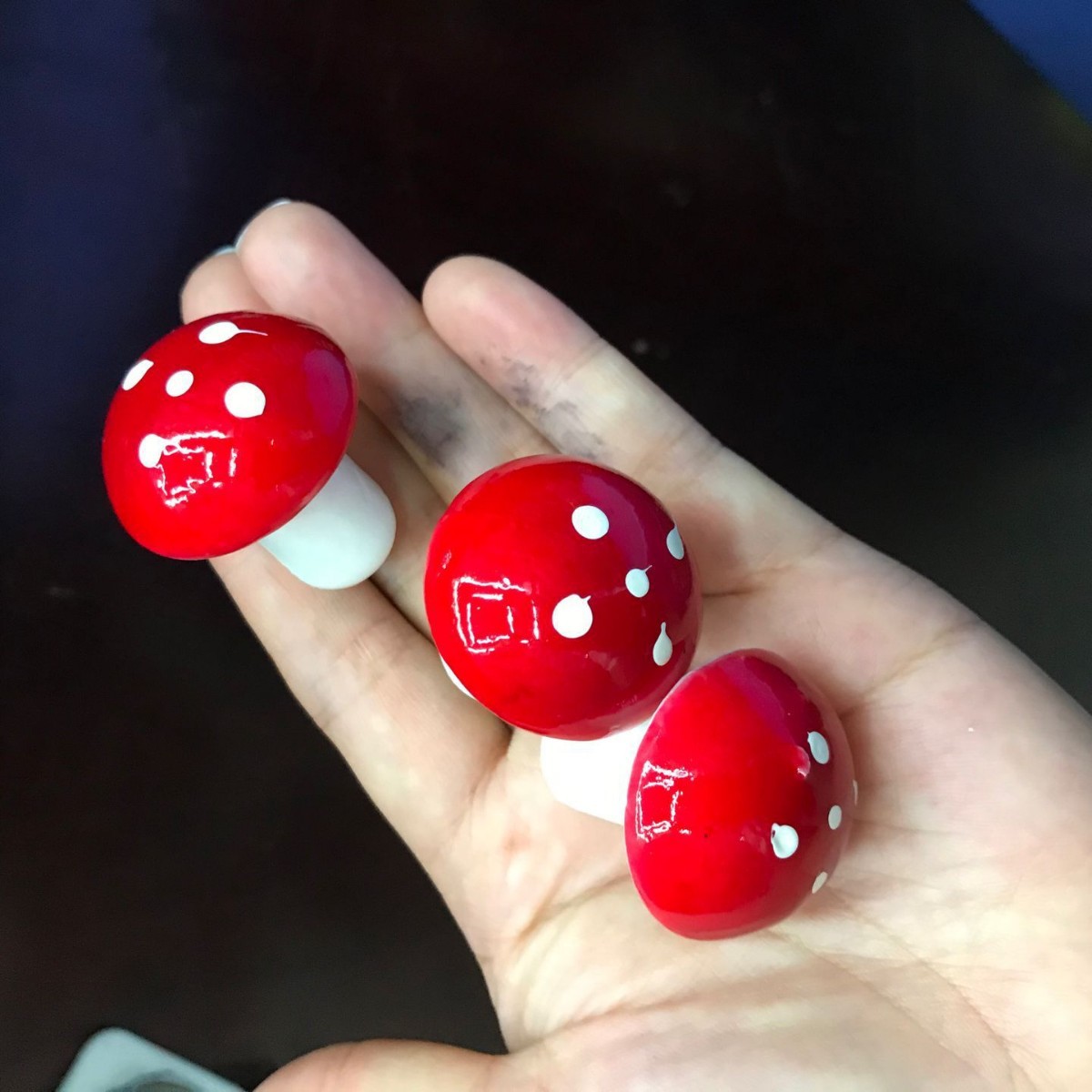 Simulación de hongos espuma hongo pequeño diy micro paisaje bonsai plantas en macetas carnosas año nuevo bonsai decoración de plantas transfronterizo