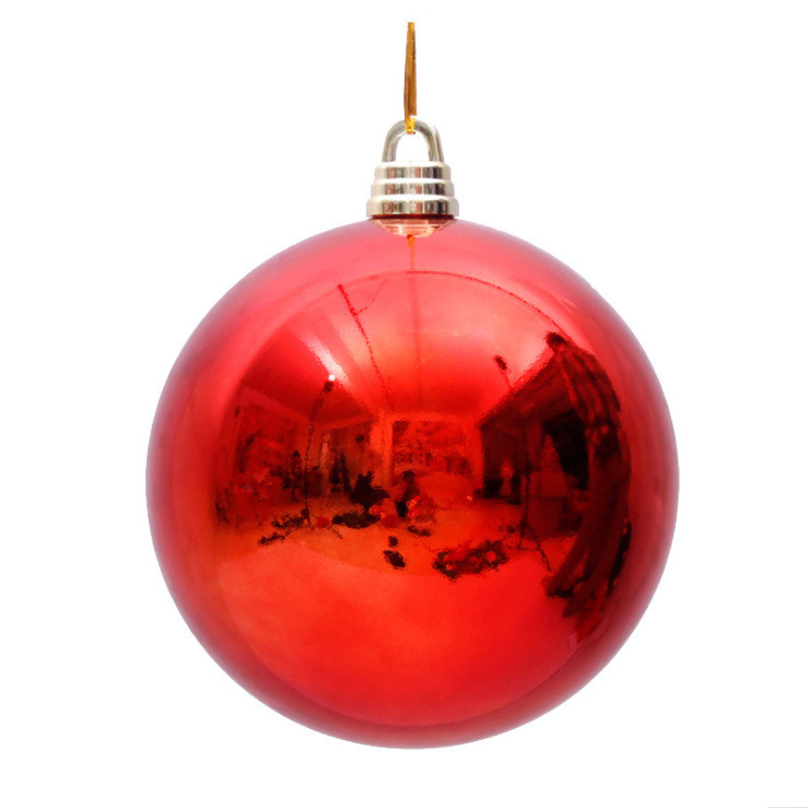 40CM de plástico BOLA DE Navidad Bola de galvanoplastia bola decorativa bola de color brillante mate BOLA DE ESPEJO bola de la onda nuevas ventas directas