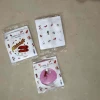 Transparent bag plus paper card packaging