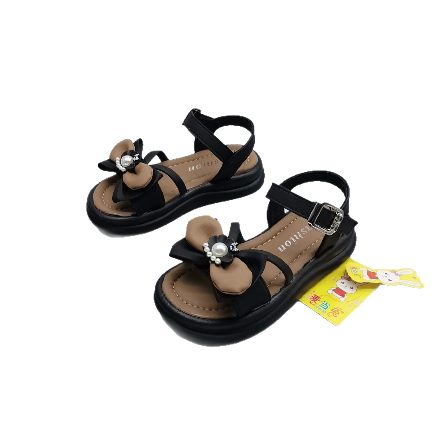 Maatang Free 2025 retro tesoro femenino 3-5 años a través de la red zapatos casuales antideslizantes suela de tendón zapatos de princesa de moda para mujer