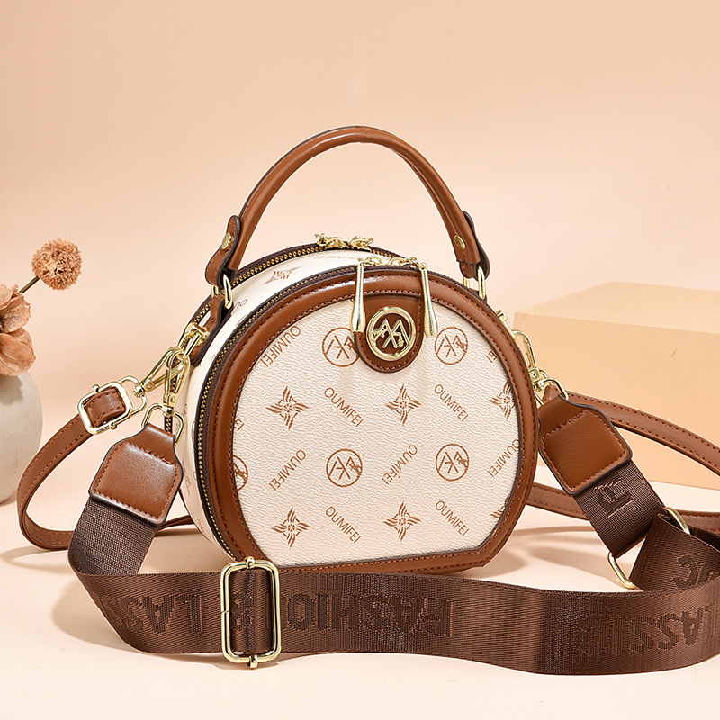 Fabricante nuevo bolso de comercio exterior mujer textura de hombro oblicuo bolso para mujeres 2025 bolso de mano de moda coreano