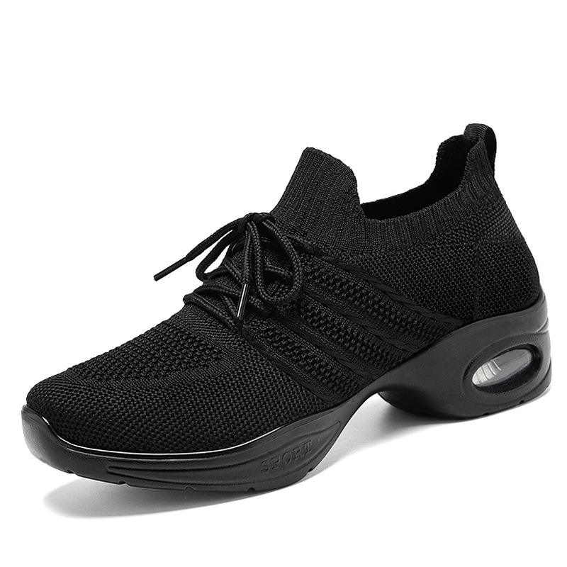 Zapatos de baile 2026, nuevo modelo de primavera, zapatos de baile moderno para adultos, malla, comercio exterior, zapatos de mujer al por mayor, zapatillas de jazz para mujer