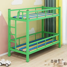 幼儿园上下铺儿童床午托班学生床高低床午休床铁床双层床铁架床