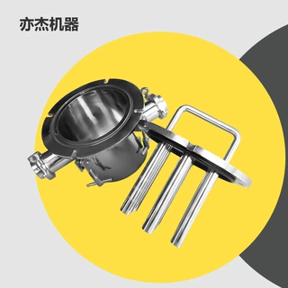 3000-14000GS 可调管道除铁器 耐高温不锈钢机身 液浆强磁过滤
