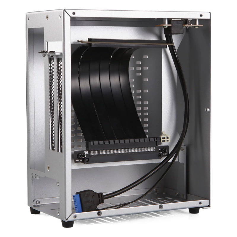 Настольная игровая независимая видеокарта SKTC Star Kaitian A07 MINI ITX, полностью алюминиевое шасси с поддержкой небольшого блока питания 1U