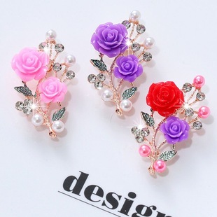 New elegant imitation pearl brooch female small tree corset exquisite pin luxury all-match pin accessories brooch wholesale