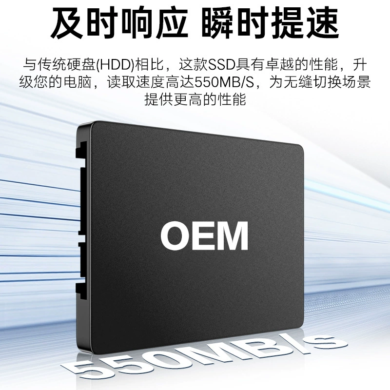 Твердотельный накопитель (SSD) 2.5" SATA3.0, 500 МБ/с, TLC, для ноутбука и ПК, оптом от производителя