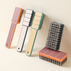 創意撞色洗鞋刷洗衣刷浴室廚房去污刷多功能塑料清潔刷子加厚手柄