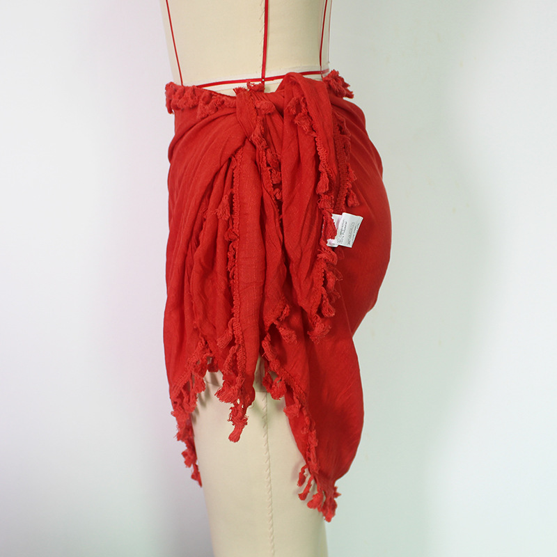 Womenu0027S Fashion Solid Color Polyester Cover Ups 1 Piece