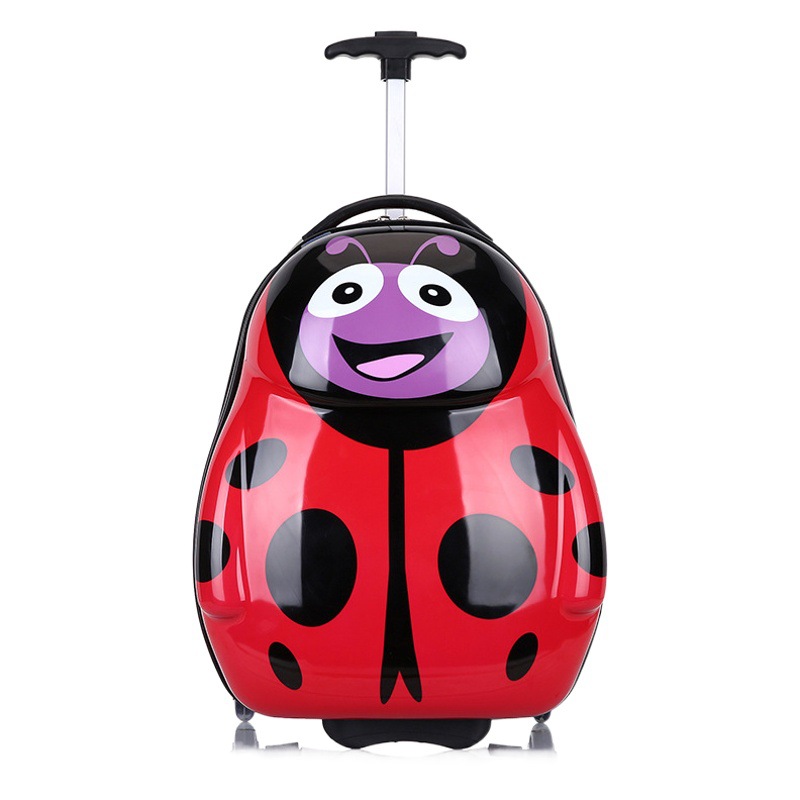 Manufacturer Wholesale 16inch Kidsren's Trolley Case Men's and Women's Cartoon Suitcase Animal Suitcase Cute Printed Logo Gift