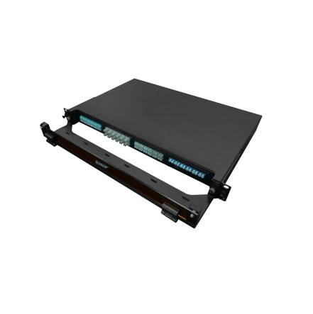 一舟导轨式光纤配线架S954-1U抽拉式S954-3U配适配器模块条288芯