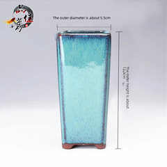 新品紫砂花盆宜興全手工多肉植物微型透氣粗陶盆景盆有孔菖