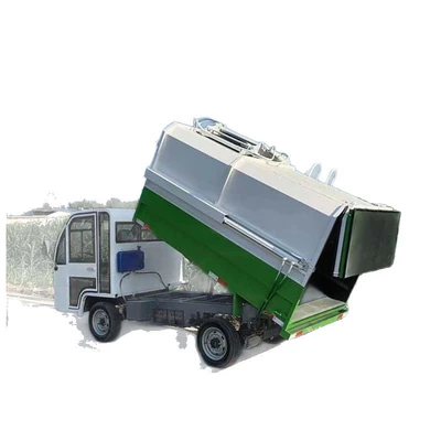 Bucket-Type Garbage Removal Vehicle, Elektrik zibil maşınları