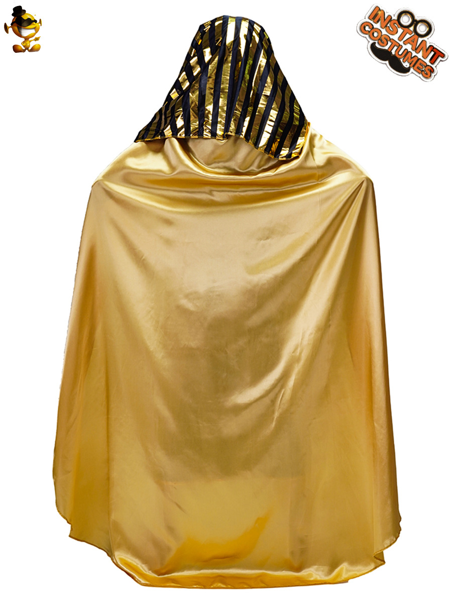 Adulto hombres egipcio traje de la etapa Faraón mascarada ropa de fiesta Cosplay traje de Halloween