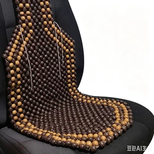 Beaded wooden bead seat cushion, universal non-slip seat cushion for cars and SUVs, car cooling pad, cross-border summer cooling seat cushion