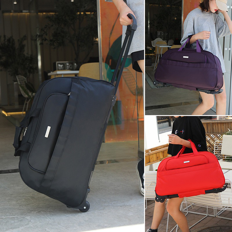 Travel Bag Short Distance Trolley Luggage Bag Travel Bag Large Capacity Portable Lightweight Boarding Travel Bag Student School Bag