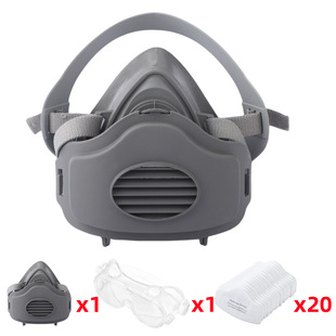 Dust Mask 3200 Industrial Dust Grinding Dust Coal Mine Decoration Breathable Mask Cross-Border Delivery