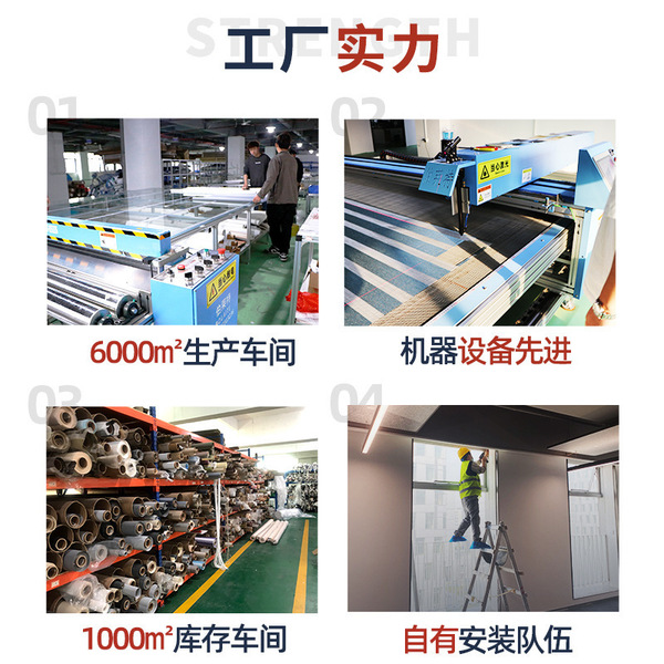 Office curtain roller blinds flame retardant sunlight fabric…