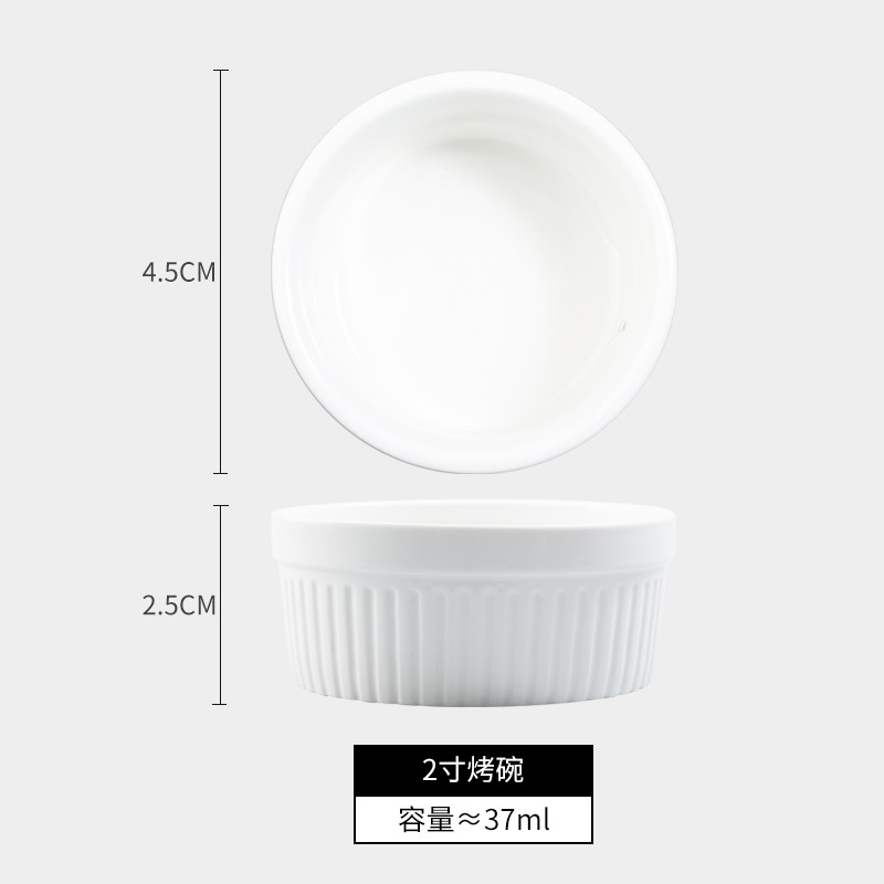 Cerámica shufulei tazón para hornear doble piel leche postre tazón pudín taza pastel al vapor tazón de pan taza de rayas molde para hornear