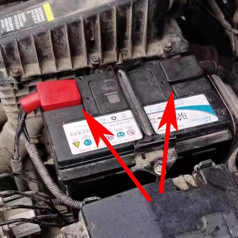 Multi-specification car battery terminal protectors, battery clamp covers, battery positive and negative terminal rubber insulators