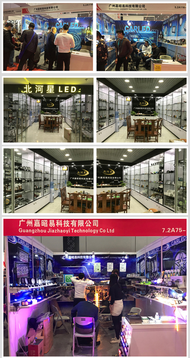 Motorcycle LED Spotlight Headlight 40W Electric Vehicle External Light