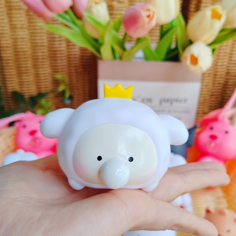 カピバラバブルピンチ減圧おもちゃかわいいルビーバブルペンダントキーホルダープッシュギフト|undefined
