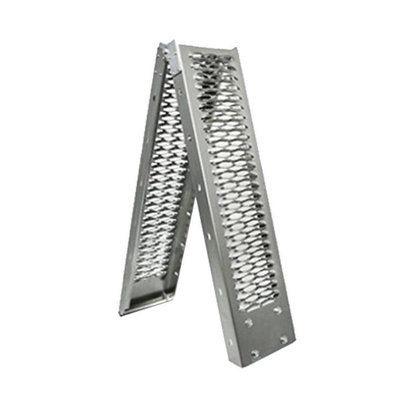 Rampa de motocicleta gruesa en la rampa de embarque para silla de ruedas pedal plegable escalera antideslizante artefacto sin barreras