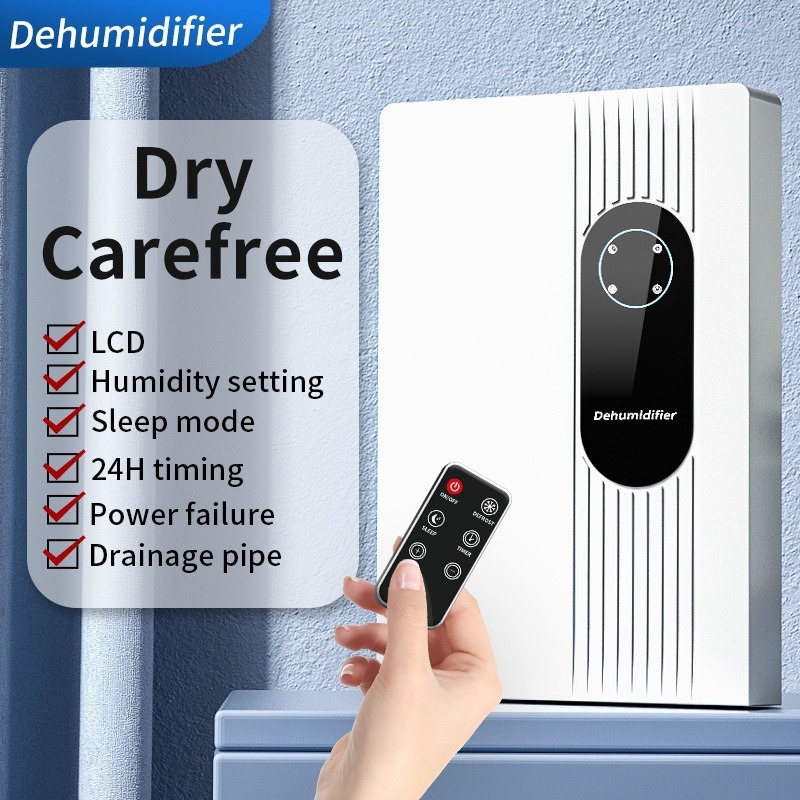 Cross-border dehumidifier household dehumidifier silent bedroom basement dehumidifier small moisture absorption dryer dehumidifier