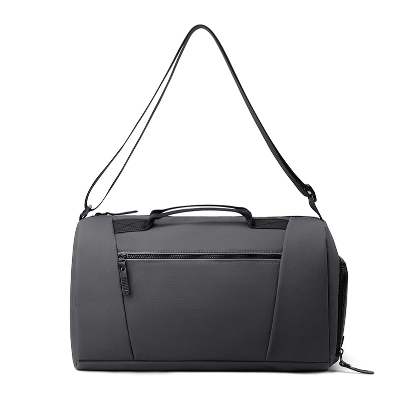 Bolsa de viaje de cuero transfronteriza de Amazon con separación de seco y húmedo, estuche de viaje deportivo, mochila de fitness, modelo unisex de comercio exterior