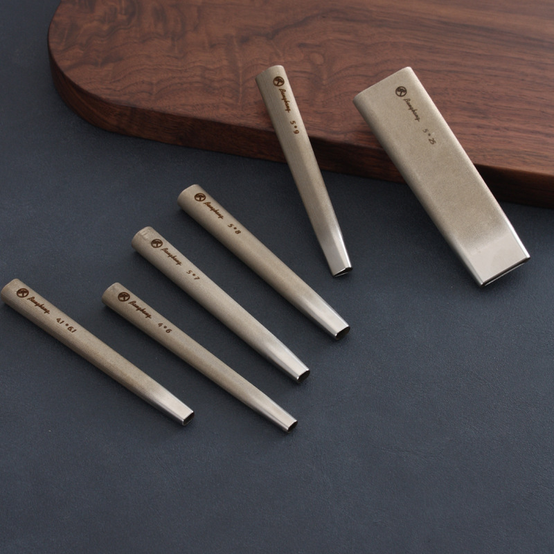 棒棒扁冲Bangbang 超硬特钢 手工DIY自制皮带表带打孔圆孔冲 锋利