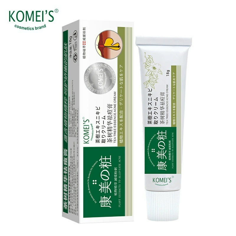 KOMEI'S Komes Tea Tree Essence Крем от прыщей 18 г экстракт травянистых растений