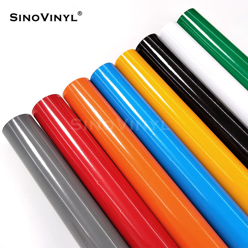 Tamaño pequeño 0,6*8 M PVC papel autoadhesivo impermeable pequeña especificación autoadhesivo pegatina instantánea computadora letras película