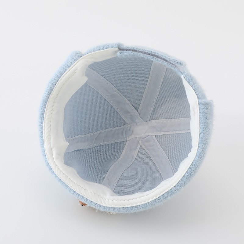 Sombreros para bebés otoño y invierno lindo super lindo pequeño mes de edad Sombreros de primavera y otoño para bebés y bebés de hombres y mujeres gorras de piel de melón