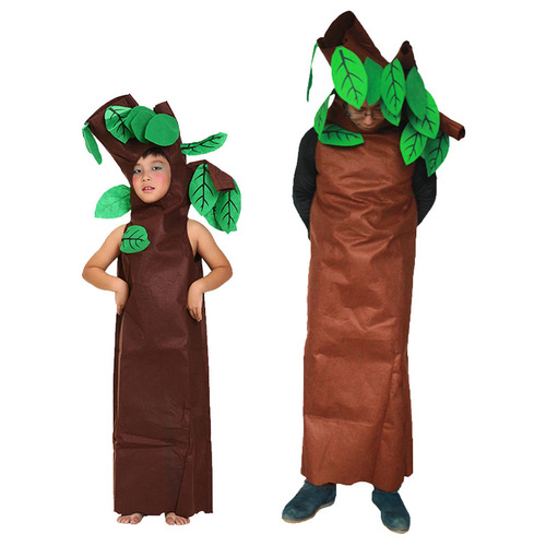 Children's Parent-Child Stage Performance Clothes Eco-Fashion Show Handmade Creative Factory Wholesale Big Tree Clothes
