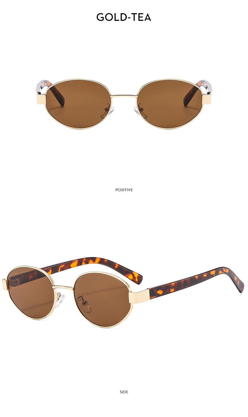 50g Weight Full Frame Glasses Structure Sunglasses Classification Ac, UV400 Protection Lens Material Oval Frame Glasses Style Travel, Fishing Occasion Solid Color Pattern All Seasons Season Women's Gender Casual Style Casual Solid Color Ac UV400 Protection Oval Frame Full Frame Women's Sunglasses 13
