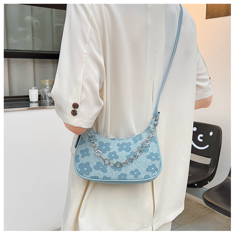 Women's Shoulder Bag Crescent Chain Underarm Bag For Women_voghion.com
